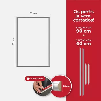 Kit Boiserie - 60x90 - Poliuretano