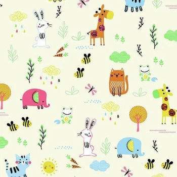 Papel de Parede Animais - Pure Kids & Teens - kt68456 - Vinílico