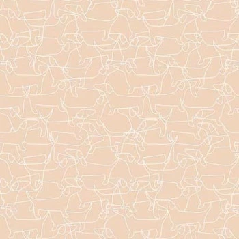 Papel de Parede Cachorro - Pure Kids & Teens - kt68472 - Vinílico