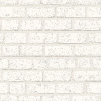 Papel de Parede Tijolinho - Pure Kids & Teens - kt68504 - Vinílico