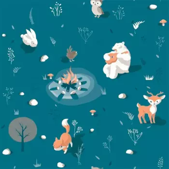 Papel de Parede Infantil - Petit - L31311 - Non-Woven (TNT)