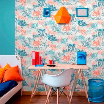 Papel de Parede Infantil - Petit - M51301 - Non-Woven (TNT)