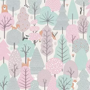 Papel de Parede Infantil - Petit - M51603 - Non-Woven (TNT)