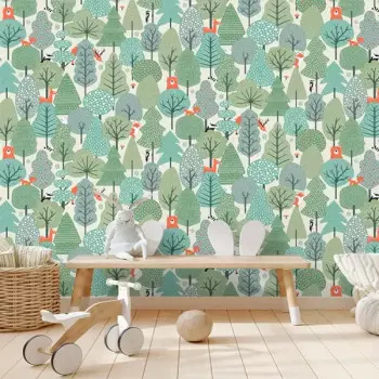 Papel de Parede Infantil - Petit - M51604 - Non-Woven (TNT)