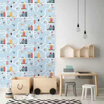 Papel de Parede Infantil - Petit - M81501 - Non-Woven (TNT)