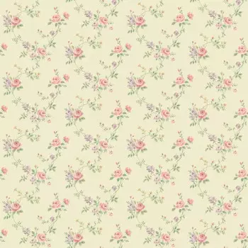Papel de Parede Folhas e Flores - Miniatures 3 - G67895 - Vinílico