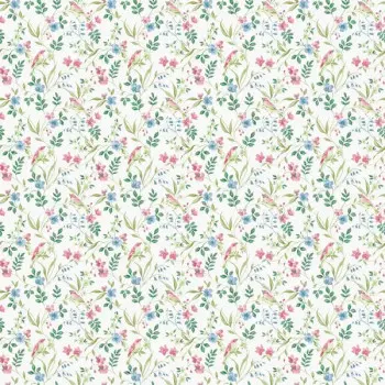 Papel de Parede Folhas e Flores - Miniatures 3 - G68714 - Vinílico