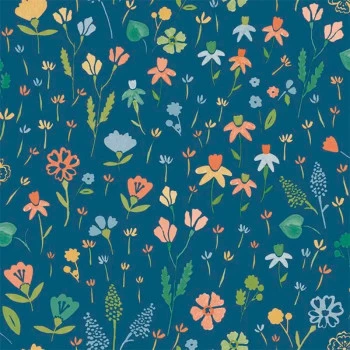 Papel de Parede Folhas e Flores - Maison - MN3507 - Lavável, TNT, Texturizado, Vinílico