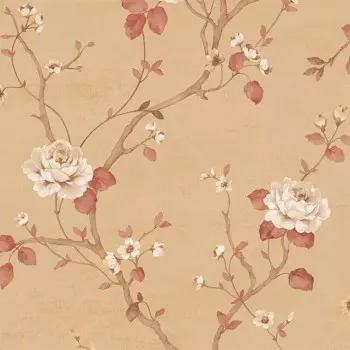 Papel de Parede Folhas e Flores - Palazzo 2 - G67604 - Vinílico
