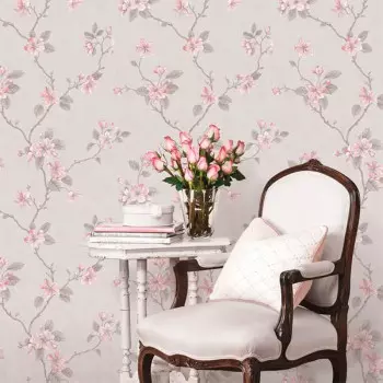 Papel de Parede Folhas e Flores - Palazzo 2 - G67614 - Vinílico
