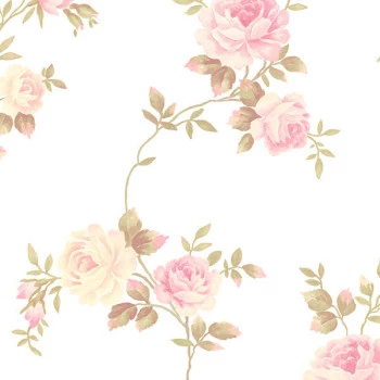 Papel de Parede Rose Garden 2 - CG28801 - VINÍLICO - LAVÁVEL 