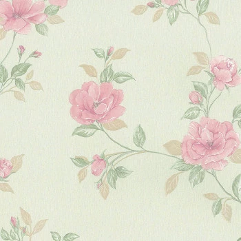 Papel de Parede Rose Garden 2 - MD29437 - VINÍLICO - LAVÁVEL 