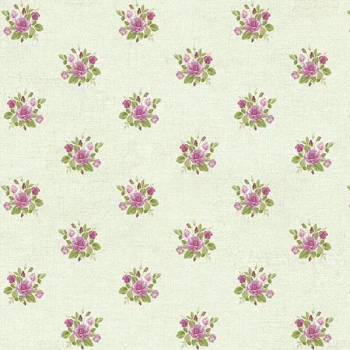 Papel de Parede Roses - PN0482 - VINÍLICO - LAVÁVEL 