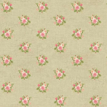 Papel de Parede Roses - PN0483 - VINÍLICO - LAVÁVEL 