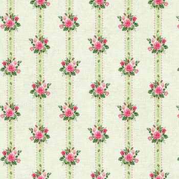 Papel de Parede Roses - PN0489 - VINÍLICO - LAVÁVEL 