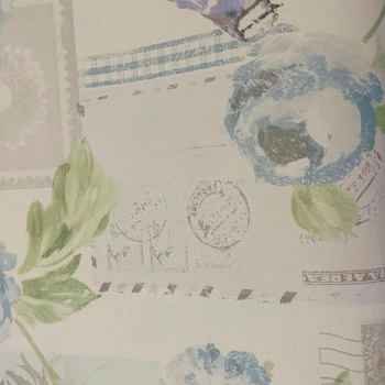 English Florals S45203 Papel de Parede Inglês Vinílico lavável 