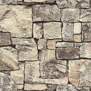 Stone Gallery 85016-1 Papel de Parede Vinílico Lavável 