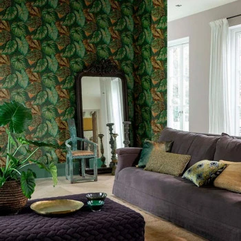 Papel de Parede Folhas e Flores - Namur - TA25054 - Vinílico