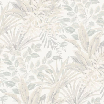 Papel de Parede Folhas e Flores - Time - TJ3201 - Vinílico