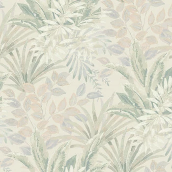 Papel de Parede Folhas e Flores - Time - TJ3202 - Vinílico