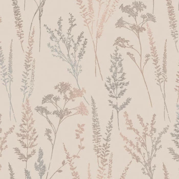 Papel de Parede Folhas e Flores - Time - UI3205 - Vinílico