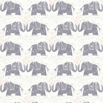 Papel de Parede Dream Big - WI0103 - Elefante - Vinilizado