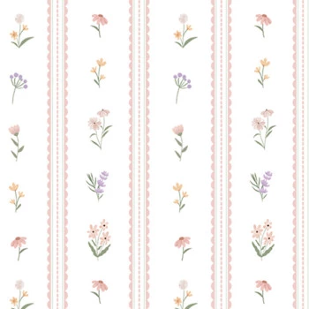 Papel de Parede Folhas e Flores - Xadrezia - XP096 - Vinílico