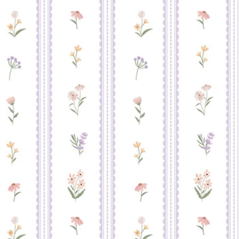 Papel de Parede Folhas e Flores - Xadrezia - XP097 - Vinílico